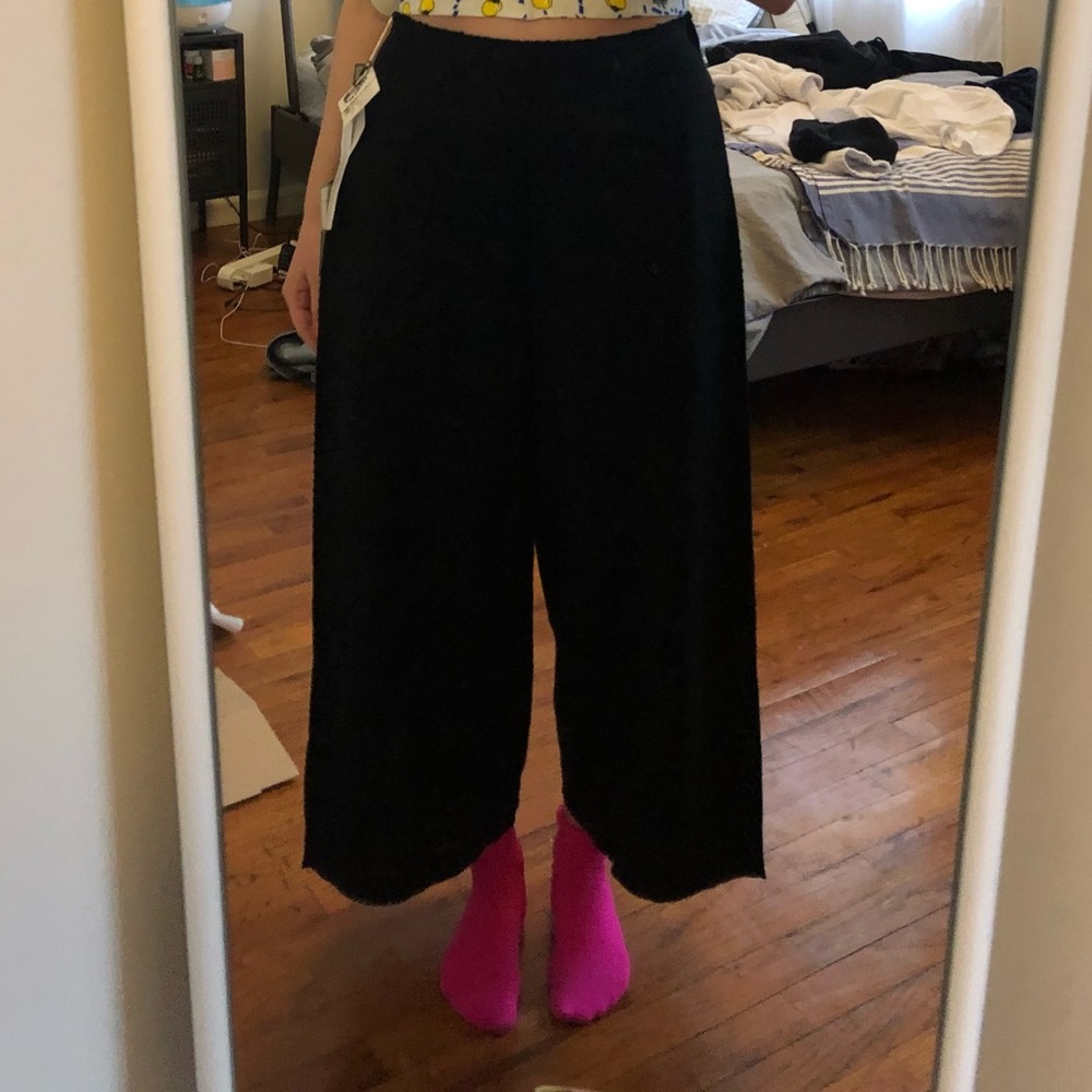 Issey Miyake wide leg culottes